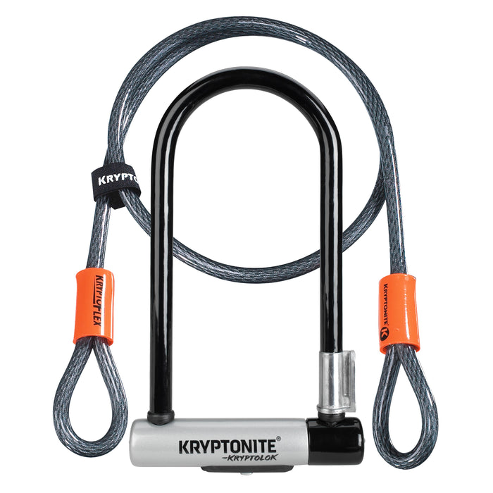 Kryptonite KryptoLok Mini 7" U-Lock w/ Cable