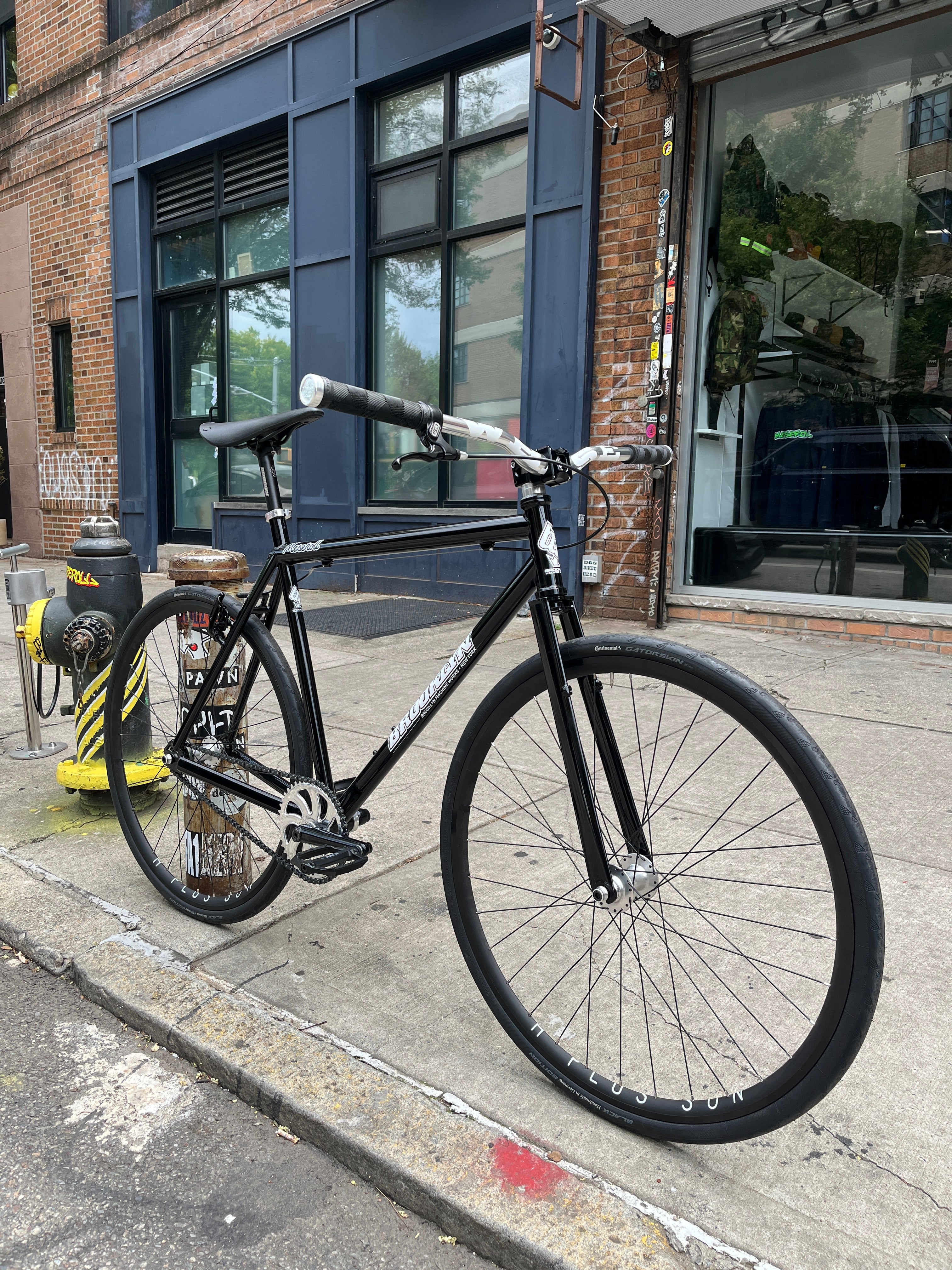 Custom Brooklyn Machine Works Gangsta Track Single Speed Bike