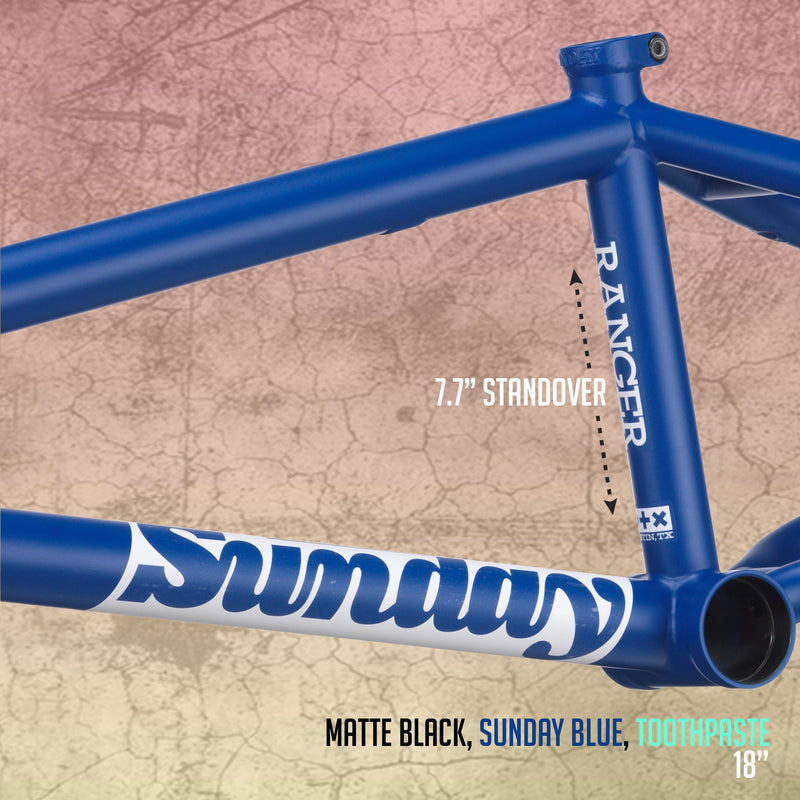 Sunday Ranger 18" Frame (Matte Black)