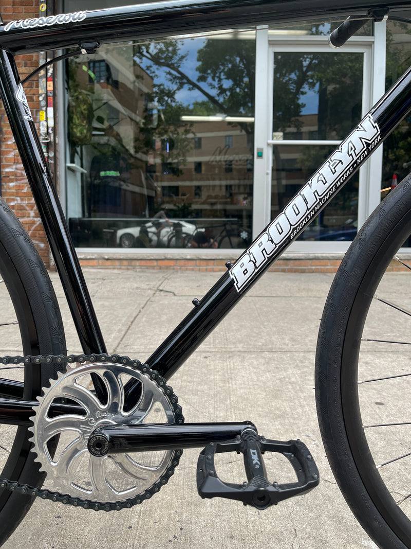 Custom Brooklyn Machine Works Gangsta Track Single Speed Bike Build