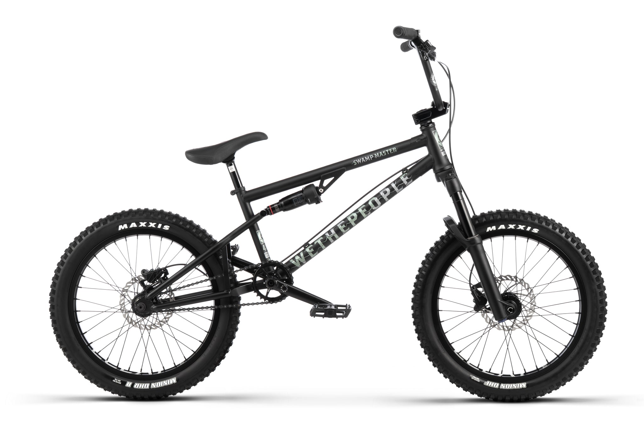 We The People Swamp Master Full Suspension BMX Bike — Meseroll