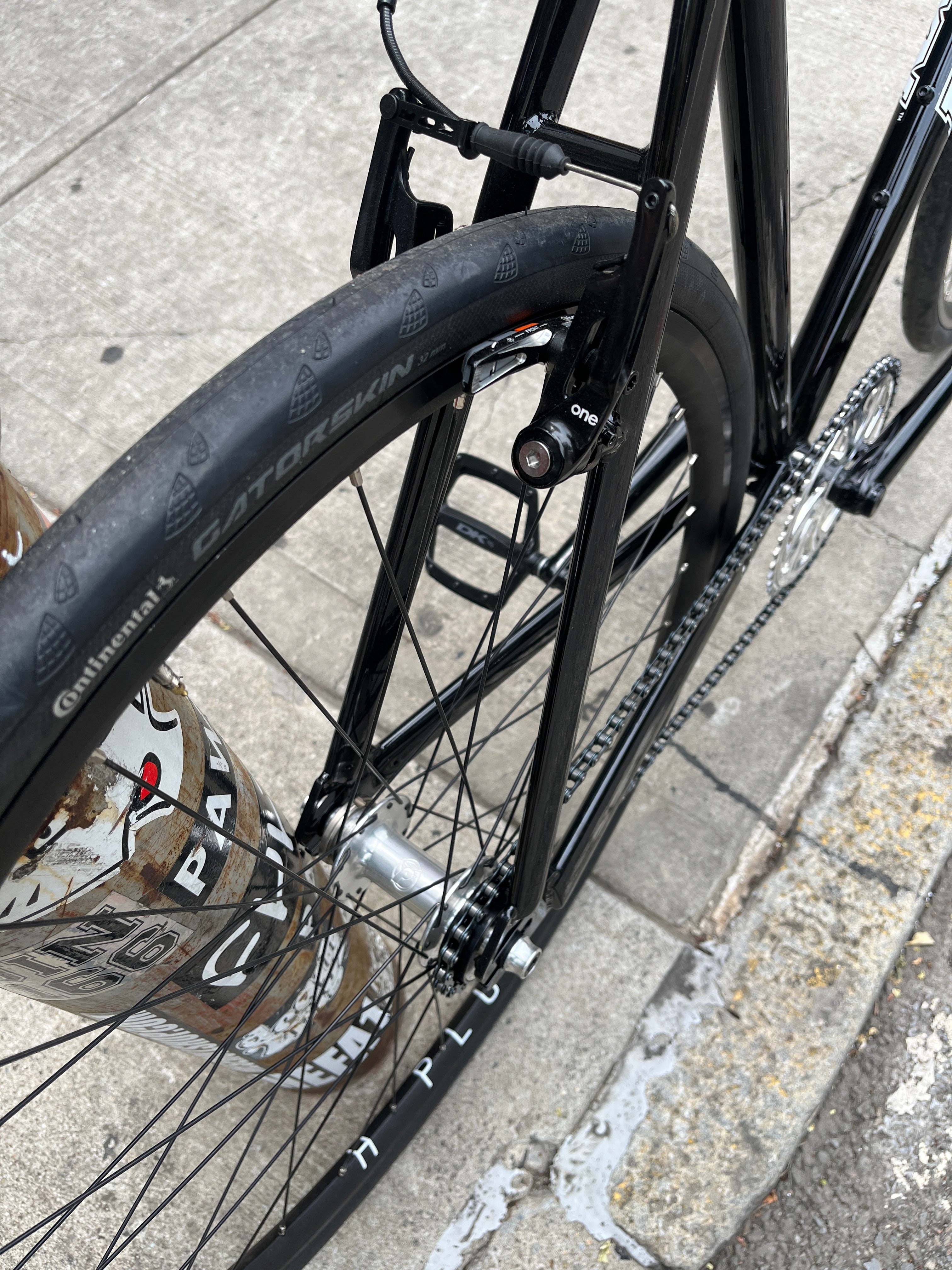 Custom Brooklyn Machine Works Gangsta Track Single Speed Bike