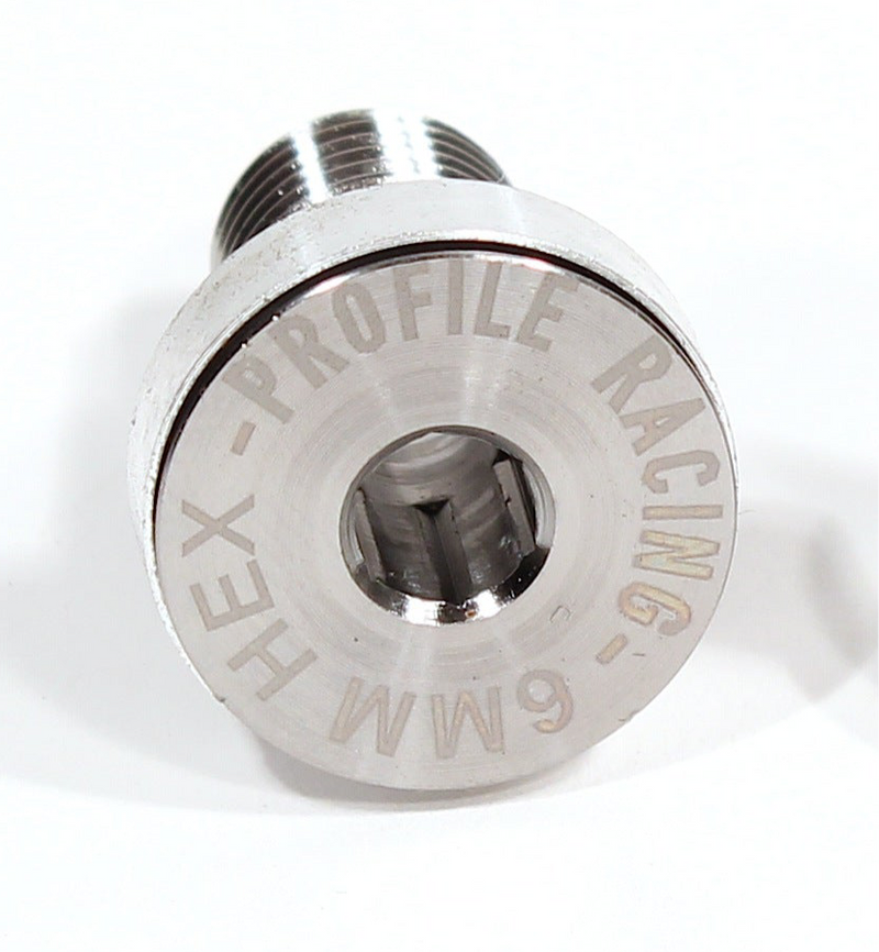 Profile Racing Titanium Flush BMX Crank Bolt & Washer