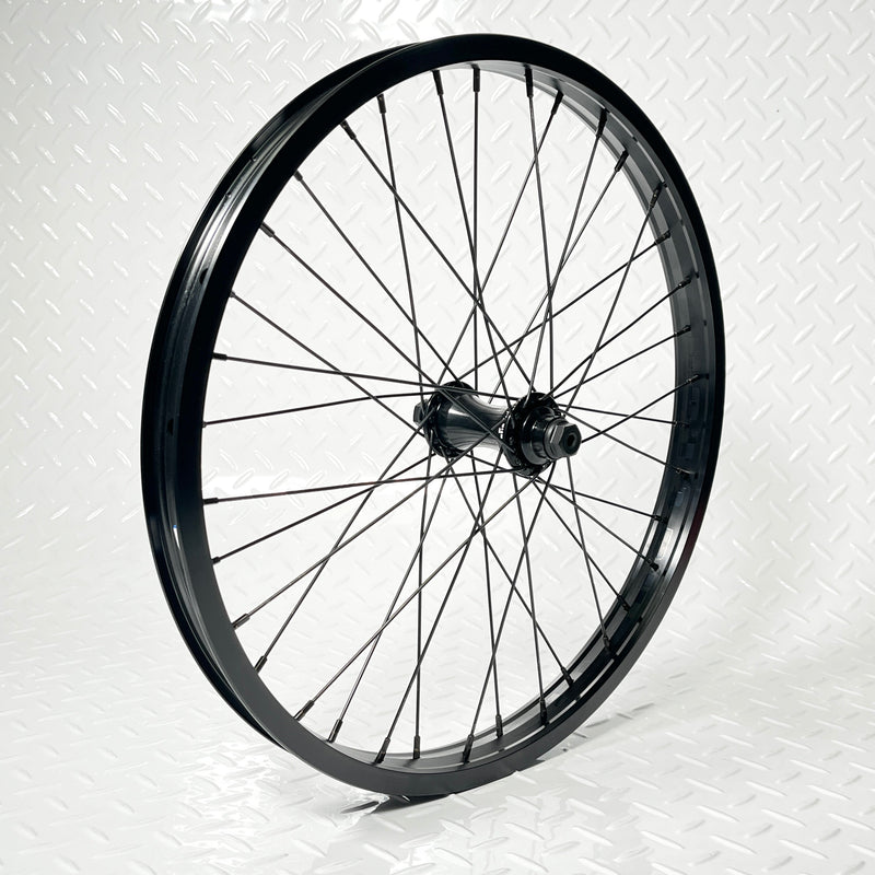 Shadow Definitive x Alienation Black Sheep Custom Front BMX Wheel