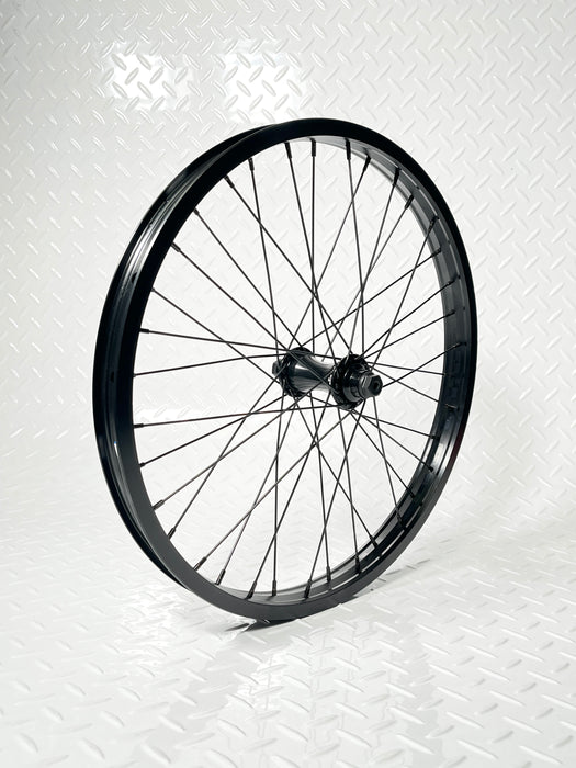 Shadow Definitive x Alienation Black Sheep Custom Front BMX Wheel