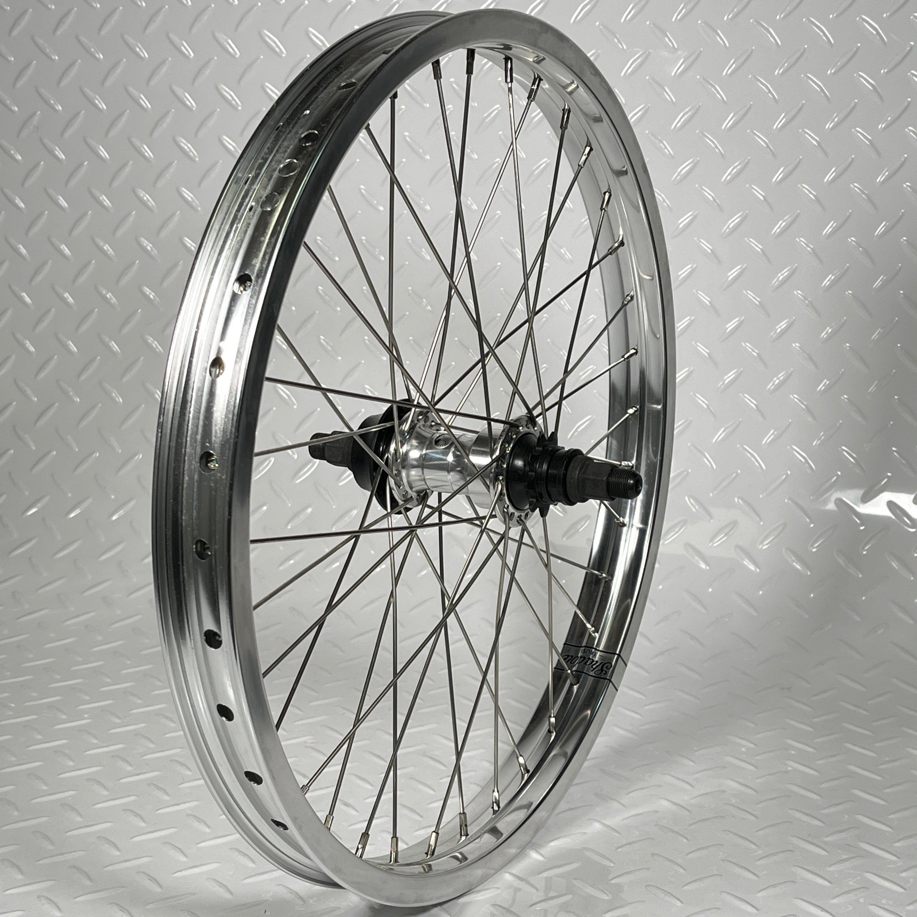 Shadow Symbol Rear Cassette BMX Wheel — Meseroll