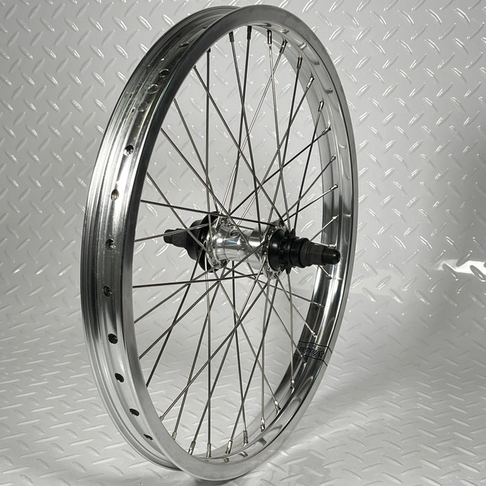 Shadow Symbol Rear Cassette BMX Wheel