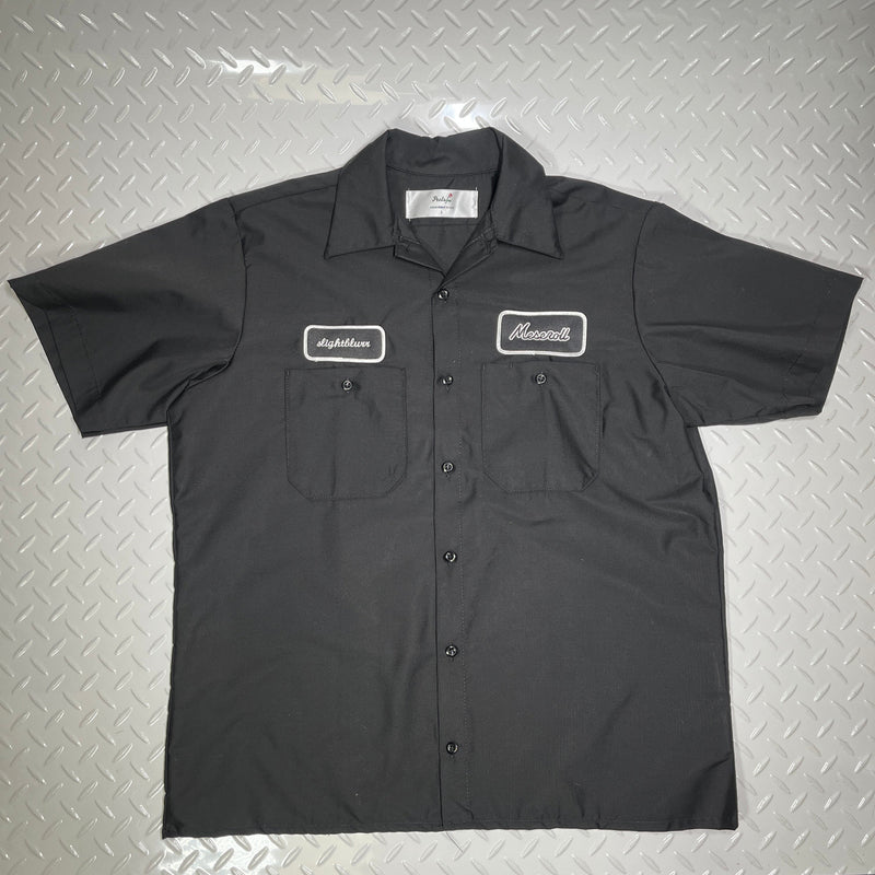 Meseroll Custom Mechanic Button Up Work Shirt