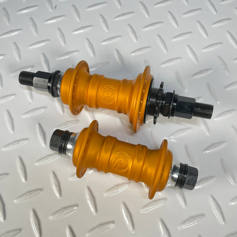 Profile Racing PA Gold Mini Cassette BMX Hubset