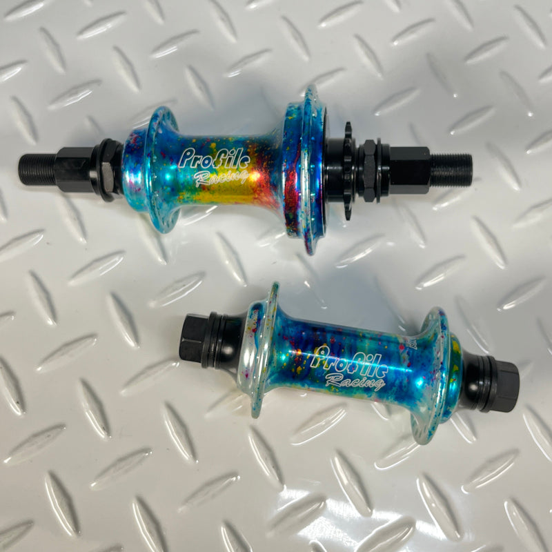 Profile Racing Galaxy Rust LTD Elite Cassette BMX Hubset