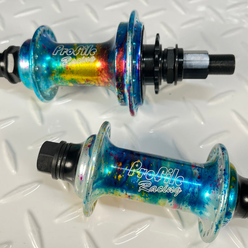 Profile Racing Galaxy Rust LTD Elite Cassette BMX Hubset