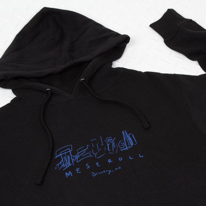 Meseroll Abstract City Hooded Sweatshirt