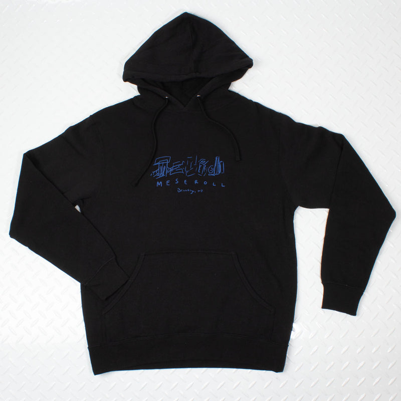Meseroll Abstract City Hooded Sweatshirt