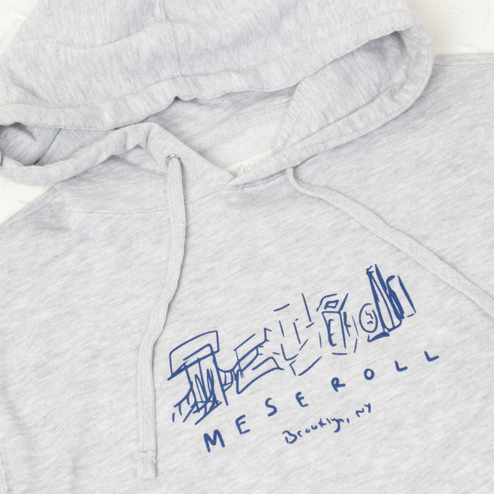 Meseroll Abstract City Hooded Sweatshirt