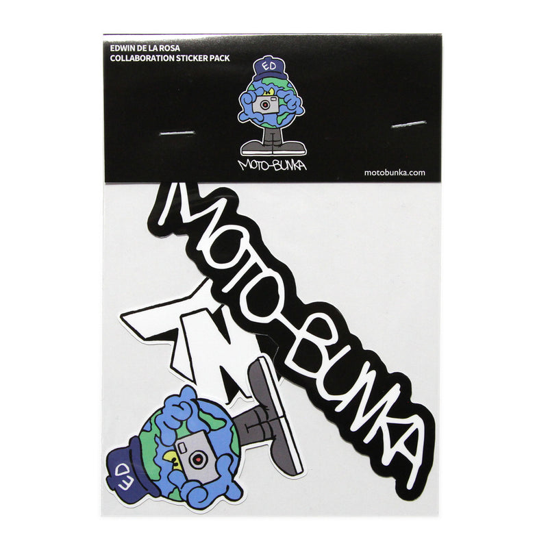 MOTO-BUNKA - Edwin De La Rosa Sticker Pack