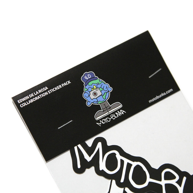 MOTO-BUNKA - Edwin De La Rosa Sticker Pack