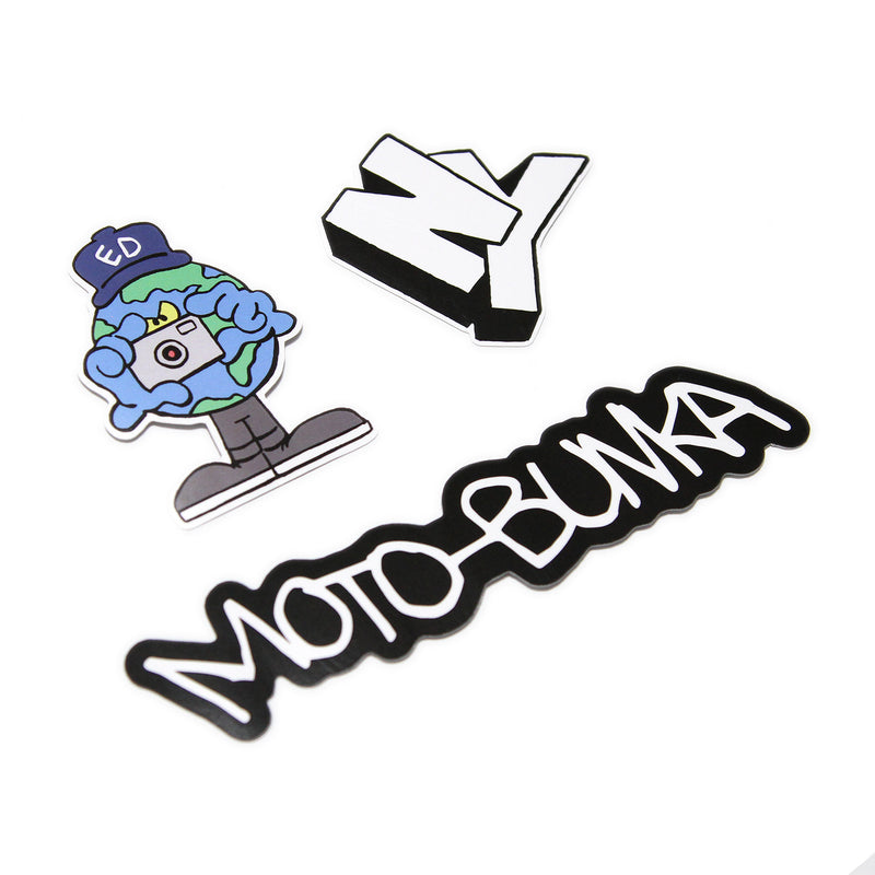MOTO-BUNKA - Edwin De La Rosa Sticker Pack