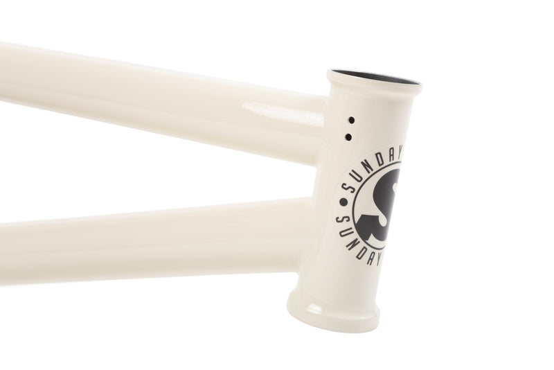 Park Ranger Bike Frame Sticker Sunday Park Ranger Frame (Gloss Classic White) — Meseroll