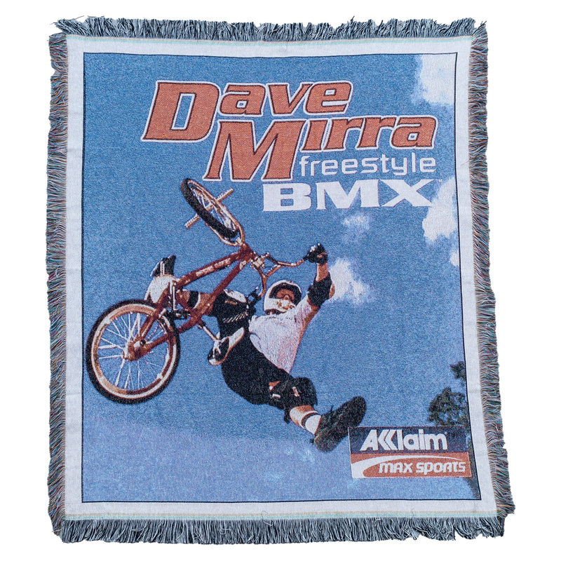 Dave Mirra Freestyle BMX Woven Blanket