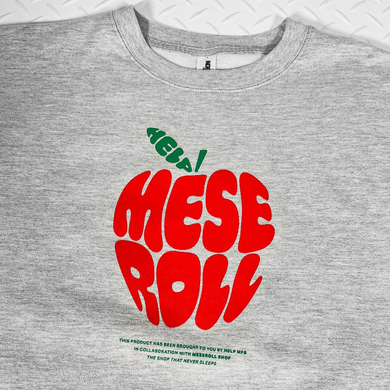 HELP x MESEROLL Never Sleep Crew Neck