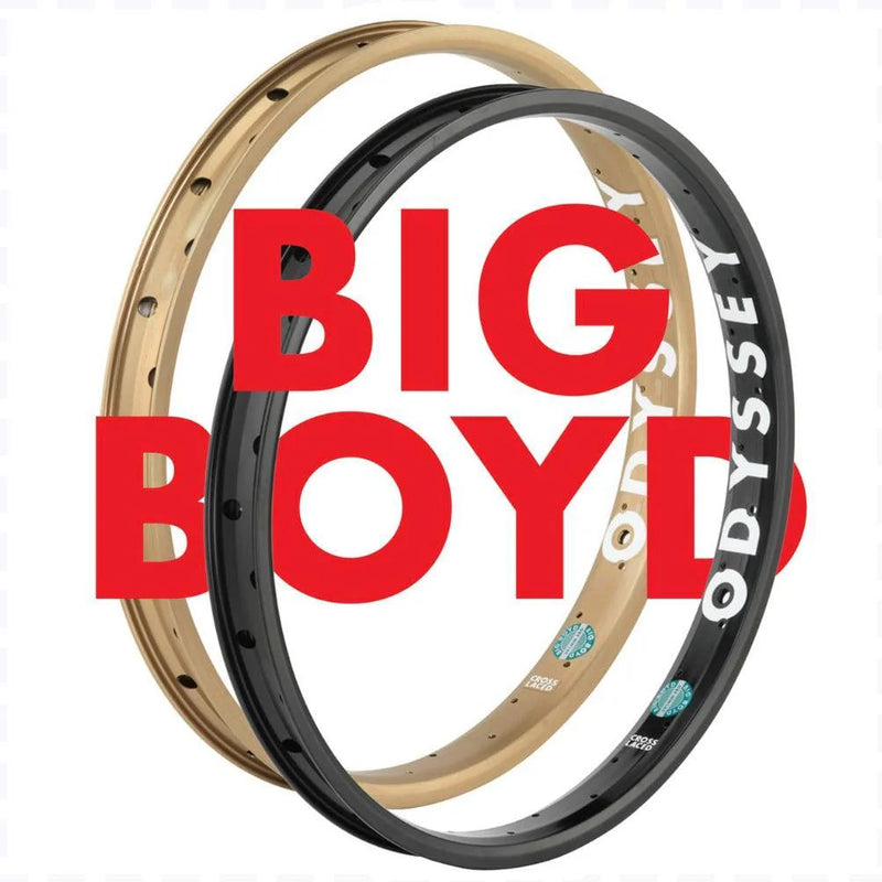 美品! ODYSSEY BMX BIG BOYD リム 前後ホイールセット! Odyssey Big 美品! ODYSSEY BMX BIG BOYD リム 前後ホイールセット! Odyssey Big