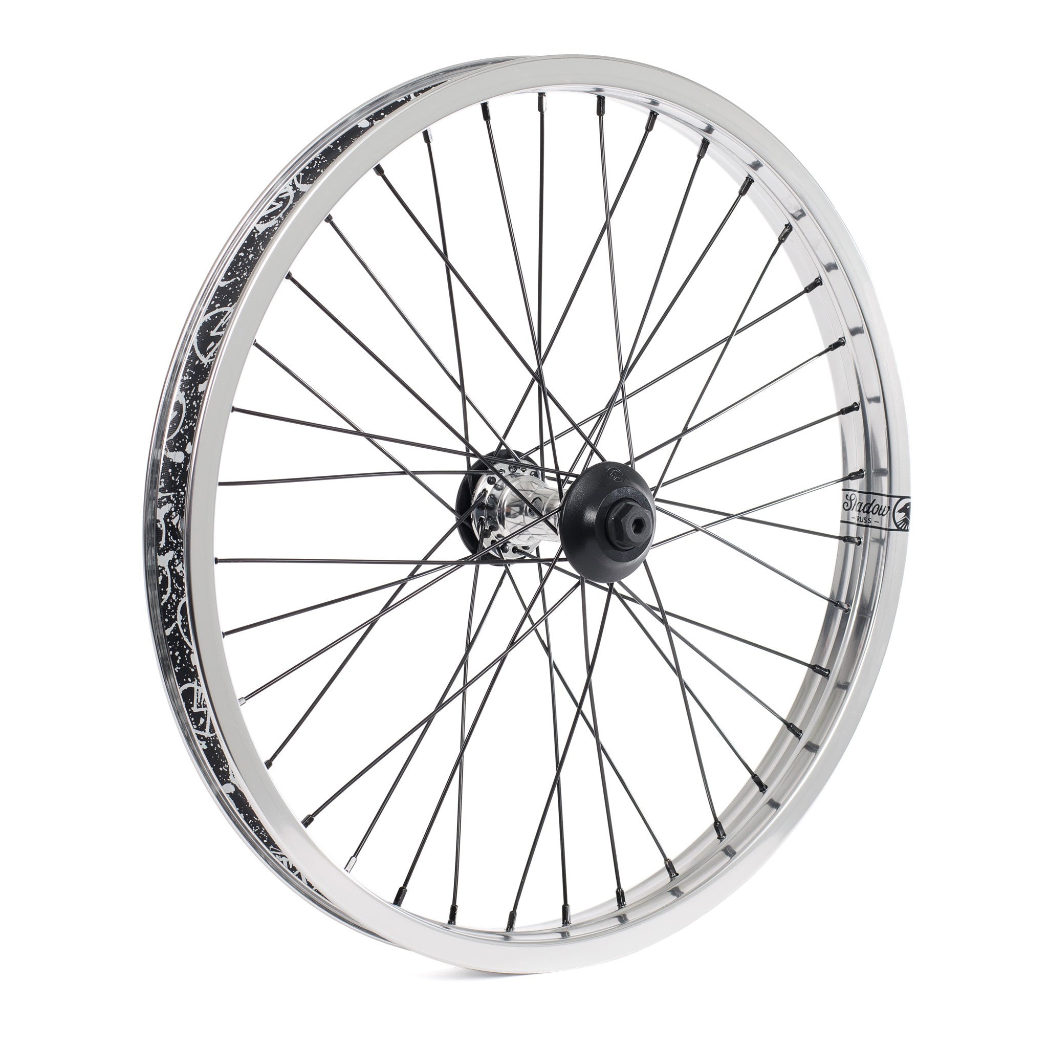 Shadow Symbol Front BMX Wheel — Meseroll