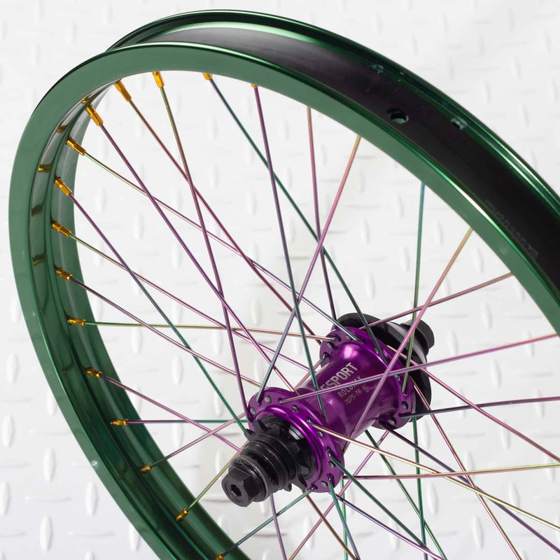 MARDI GRAS - G Sport x Shadow Custom Rear Cassette wheel