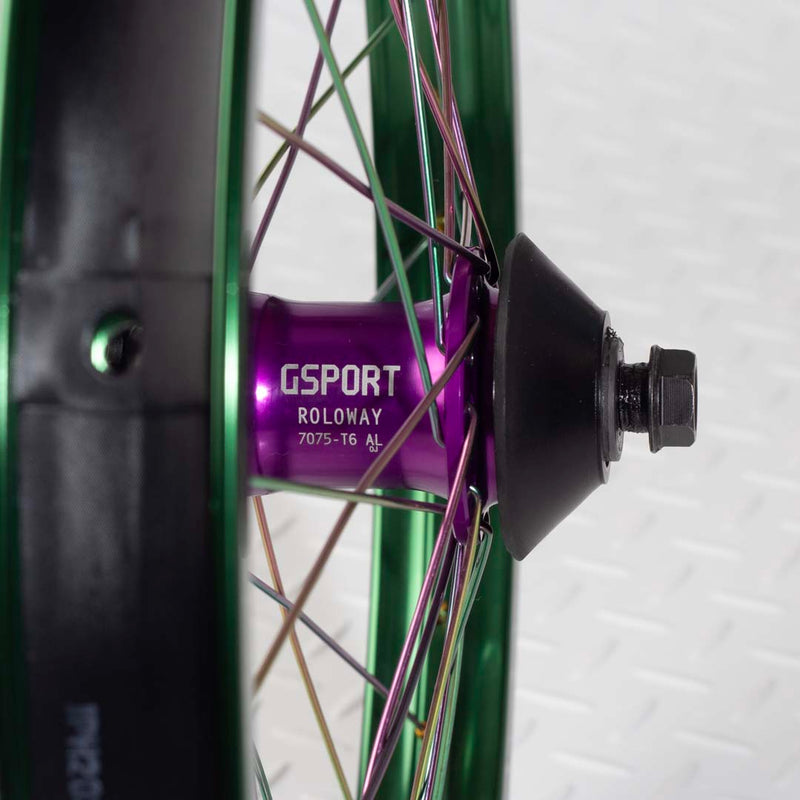 MARDI GRAS - G Sport x Shadow Custom Rear Cassette wheel