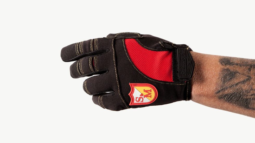 S&M x Biltwell Shield BMX Riding Gloves