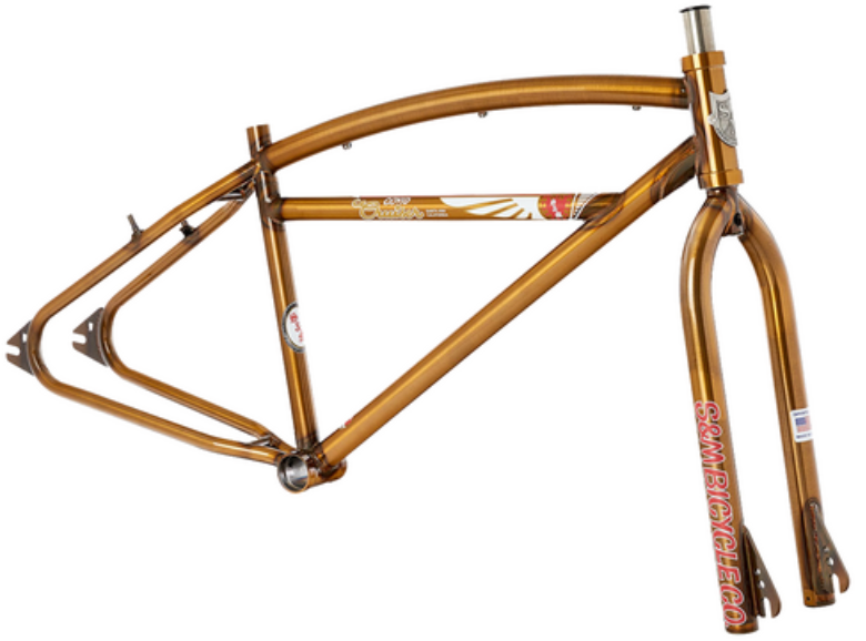 S&M COVID Cruiser Bicycle Frameset