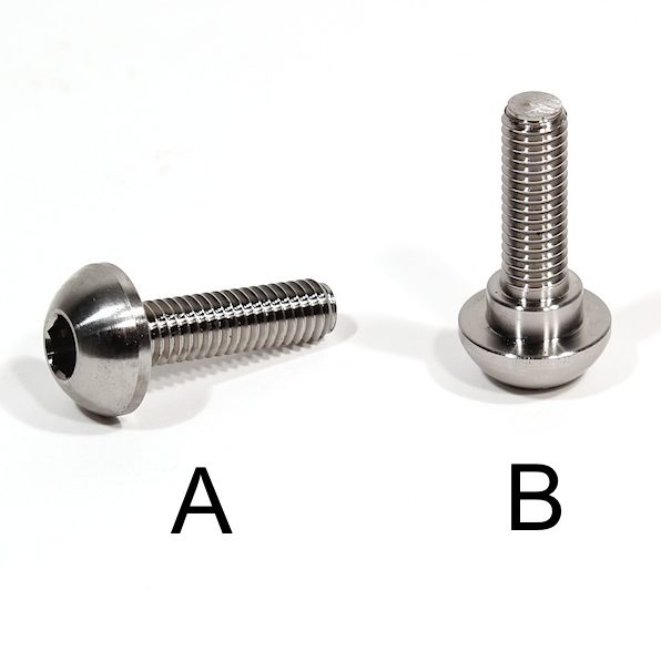 Profile Racing Titanium Button Head Hub Bolts
