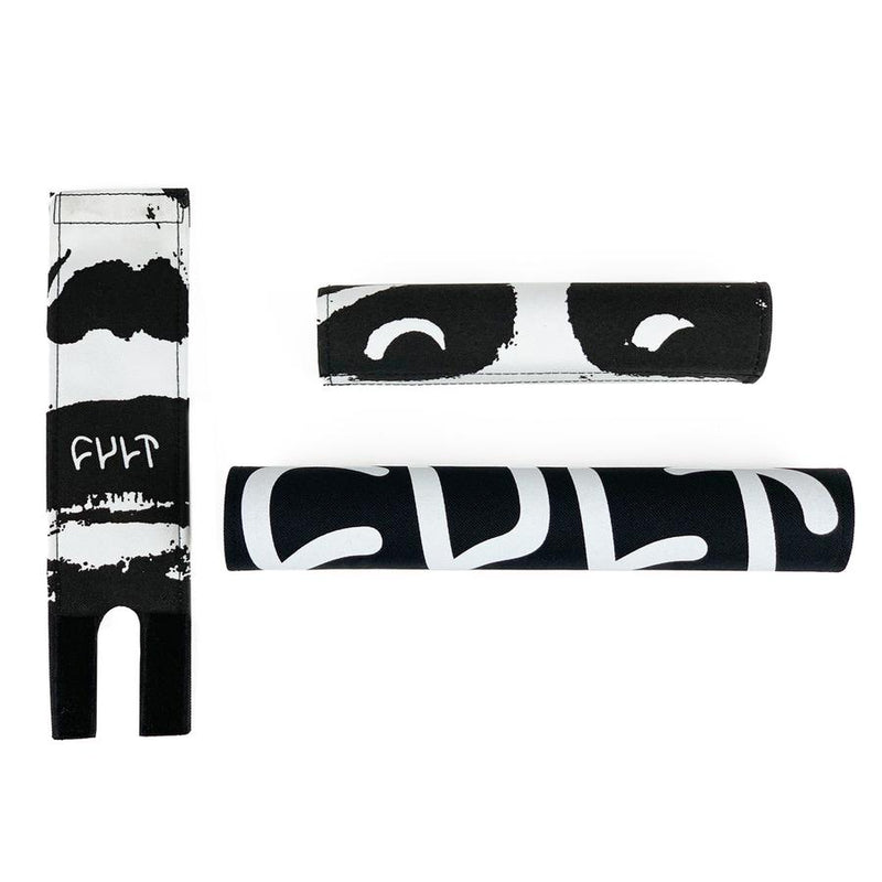 Cult Face Logo BMX Padset