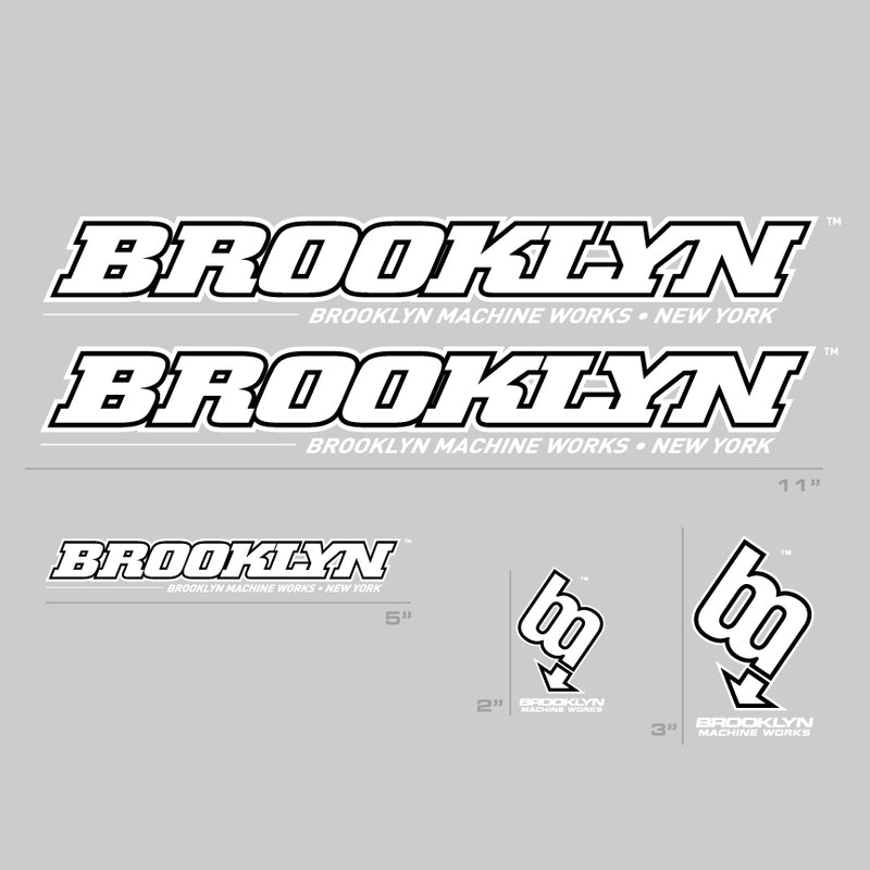 Brooklyn Machine Works Sticker Pack