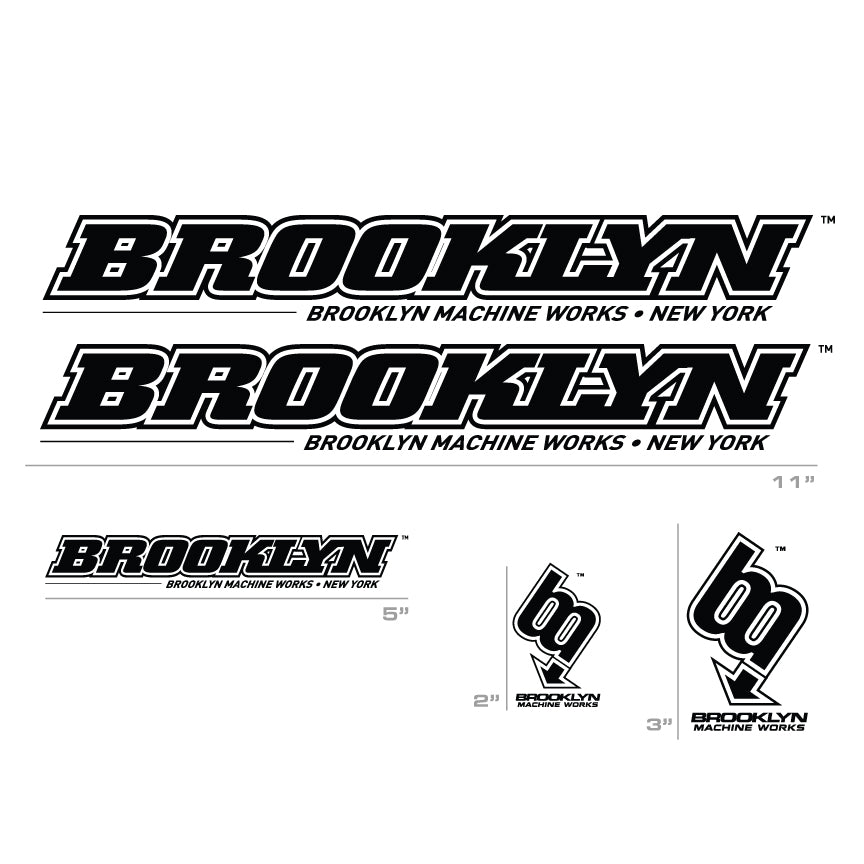 Brooklyn Machine Works Sticker Pack