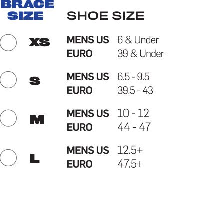 The Space Brace BMX Ankle Brace 2.0